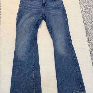 Banana Republic Wide Leg Jeans in Denim Blue